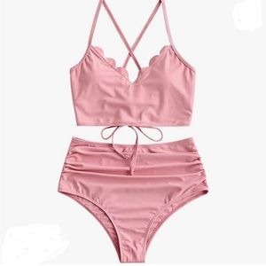 Women bikini set two pieces.